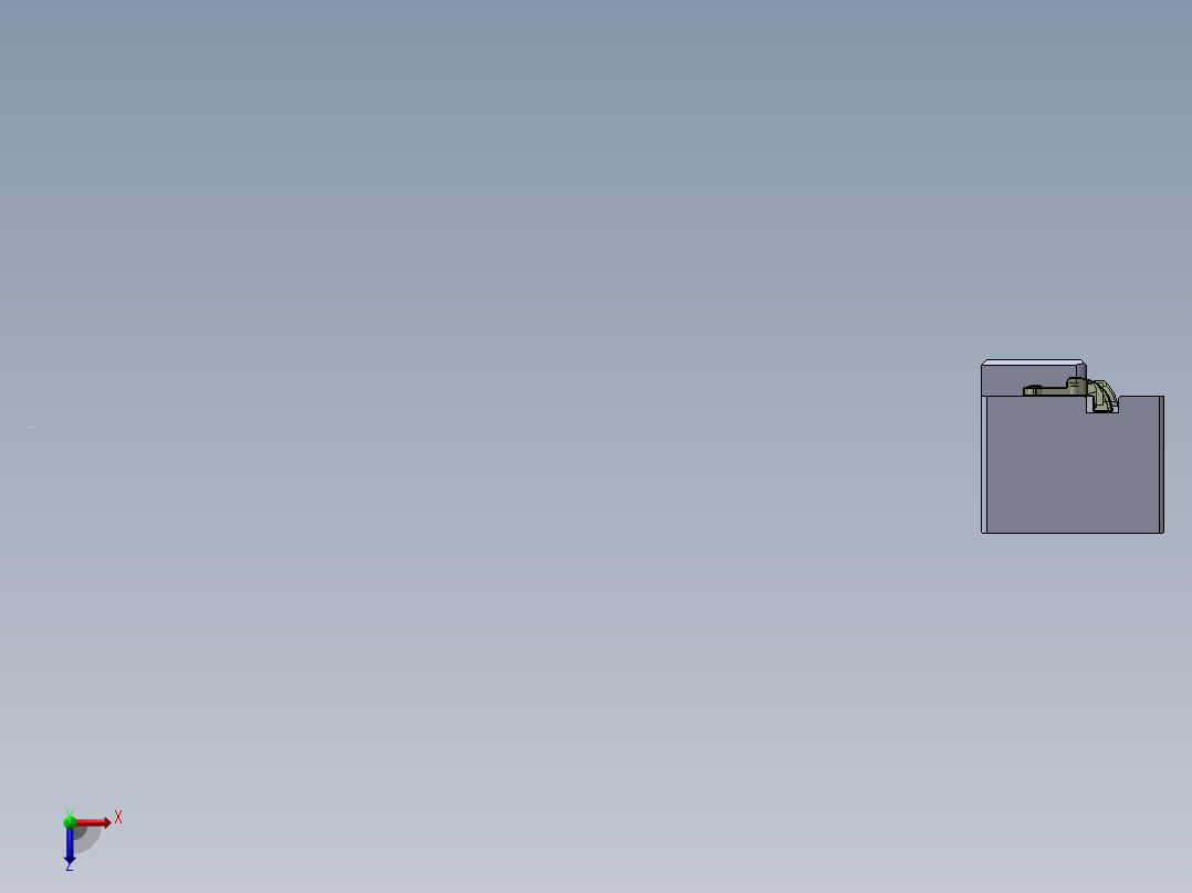 螺丝孔位置度检具俯视图