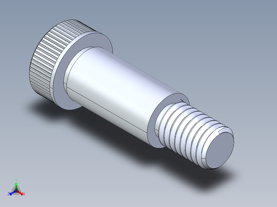 公制SH螺栓选择（DME）-SB DME PM8 x20.STEP主视图