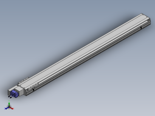 精密模组MT220-L150-2400-L-M75-C4正等轴测缩略图