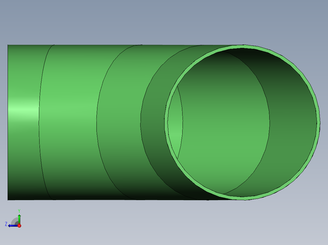 弯头 (14)右视图