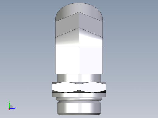 卡套式工业通用硬管接头EO_Adjustable_locknut_45_deg_elbow_VEE28LMOROMDCF左视缩略图