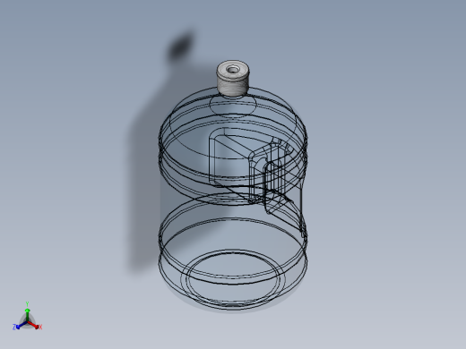 瓶子正等轴测缩略图