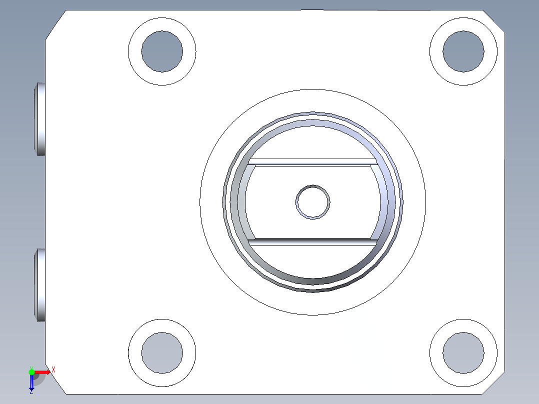 KOSMEKLHA0480-Gx-P_rev1多系列多零件图纸模型俯视图