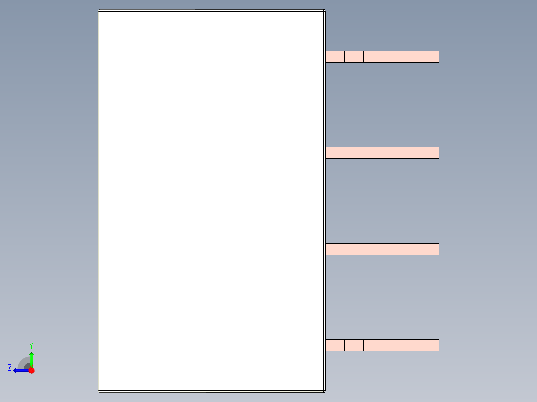7段显示屏，LED，通孔组件，7毫米字符右视图