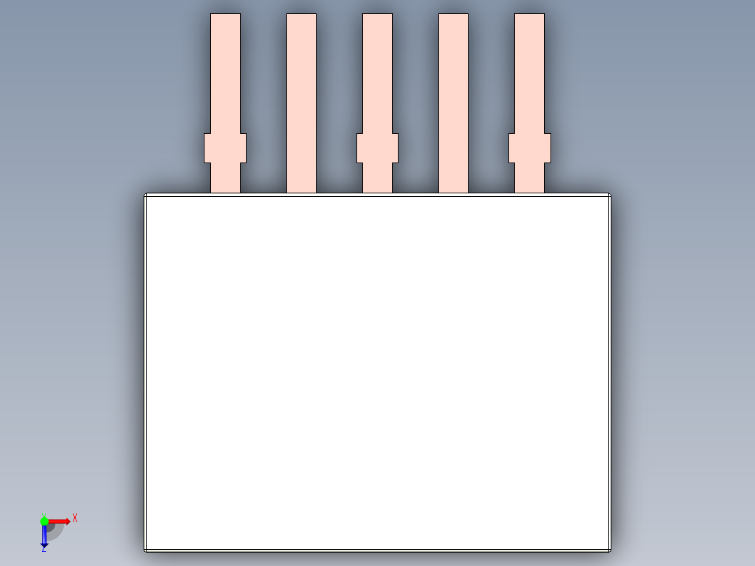 7段显示屏，LED，通孔组件，7毫米字符俯视图
