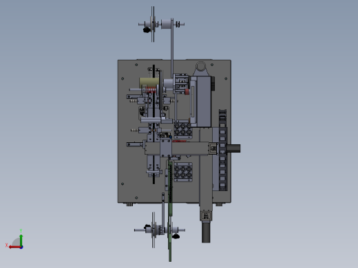 高温测试包装机（属贴片元件高温测试之后用到的设备）后视缩略图