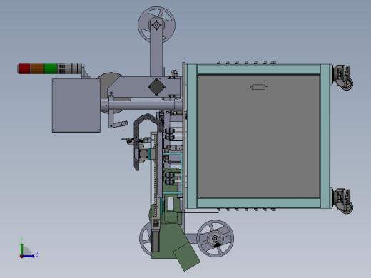 高温测试包装机（属贴片元件高温测试之后用到的设备）左视缩略图