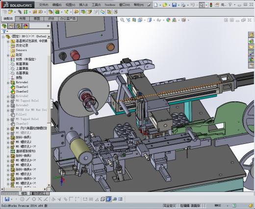 高温测试包装机（属贴片元件高温测试之后用到的设备）缩略图