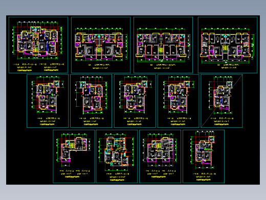 比较实用的户型平面