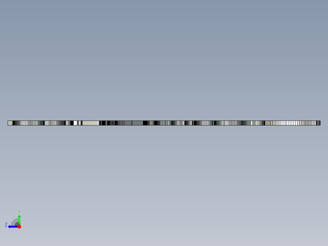 立体拼图、激光切割、线切割图纸(6)右视图