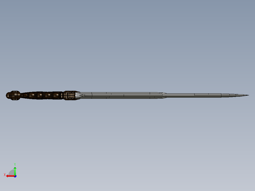 剑、宝剑(157)后视图