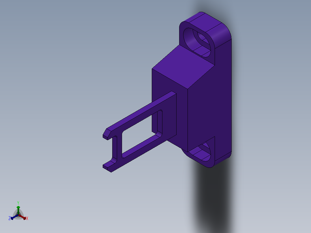 OP50-安全门锁插销~HS9Z-A55~和泉-WCQ正等轴测图
