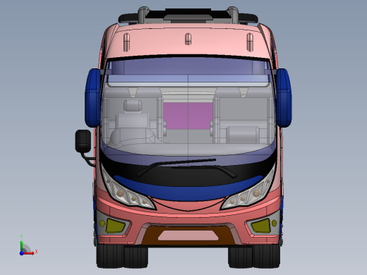 客车、公交车(37)前视缩略图