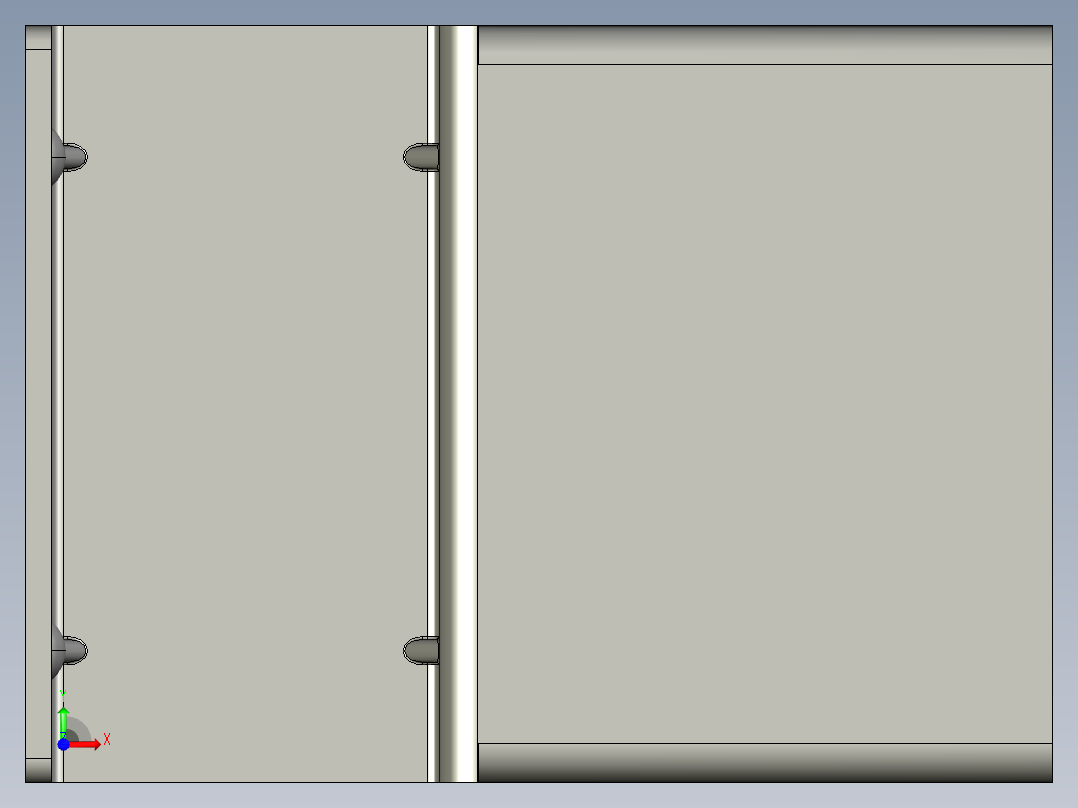 流利条定位器60B-低接头1前视图