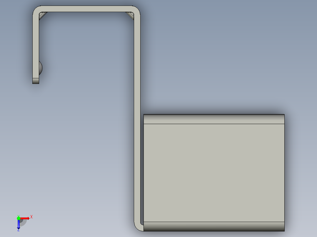 流利条定位器60B-低接头1俯视图