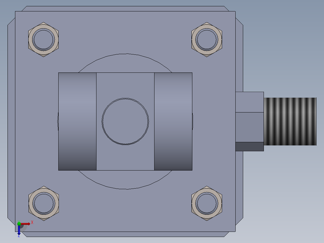 拉杆气缸-40x16x400-5-mm-1.snapshot.1俯视图