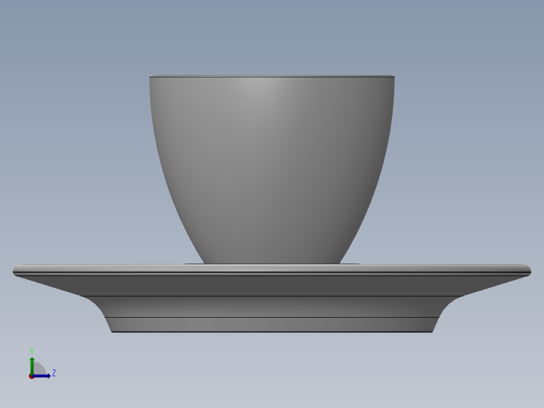 A2004945-Illy 咖啡杯左视图