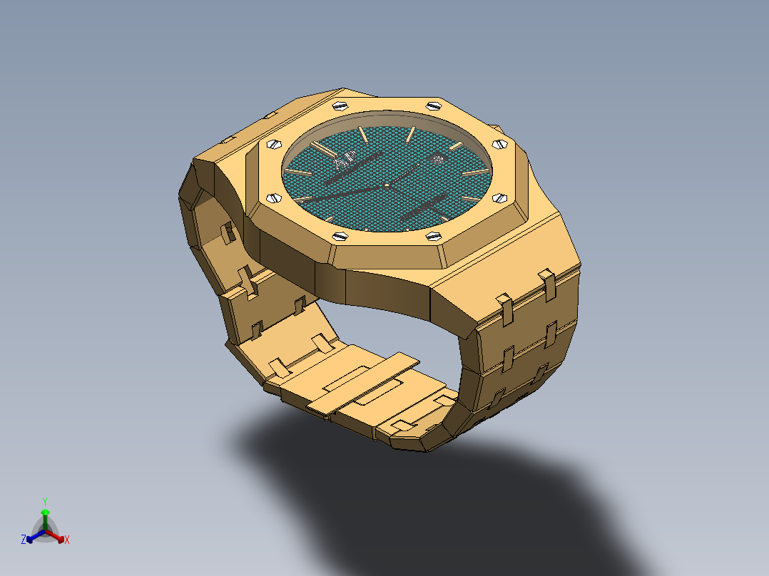 手表(76)正等轴测图