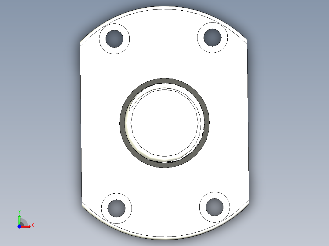 DFT滚珠丝杆前视图