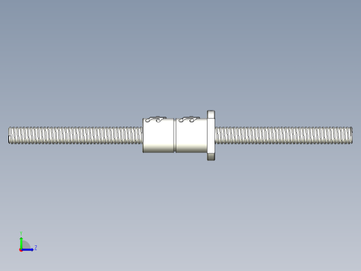 DFT滚珠丝杆左视缩略图