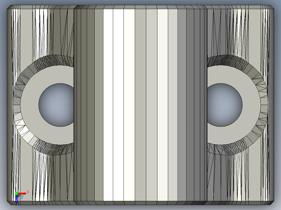 支撑脚30俯视图