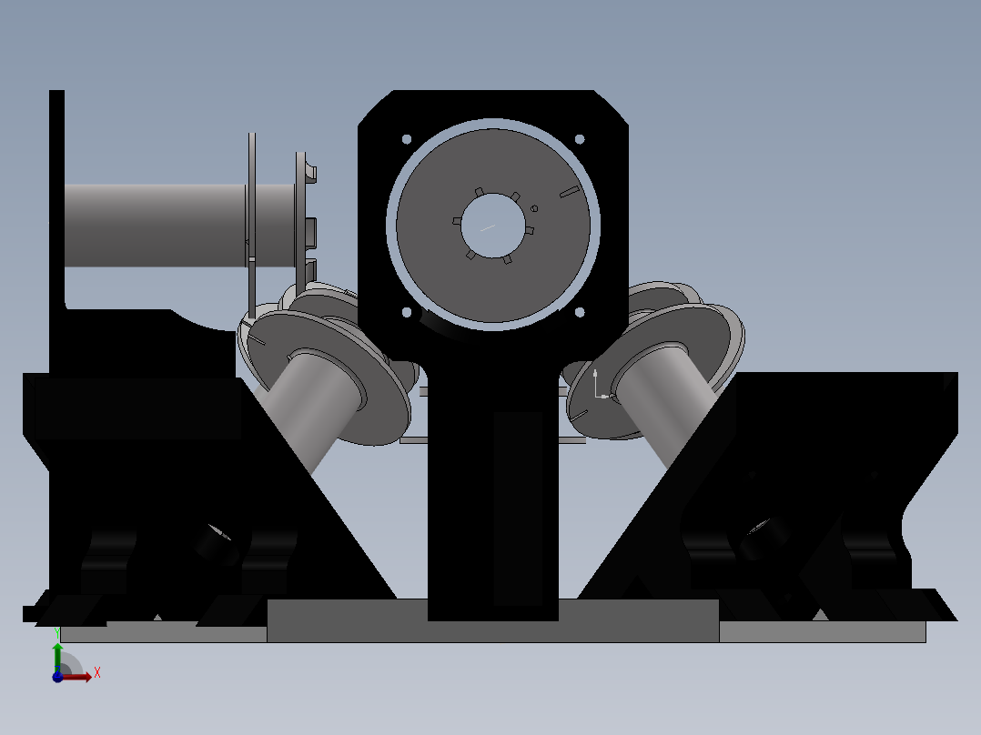 眼科装配体1 (2)前视图