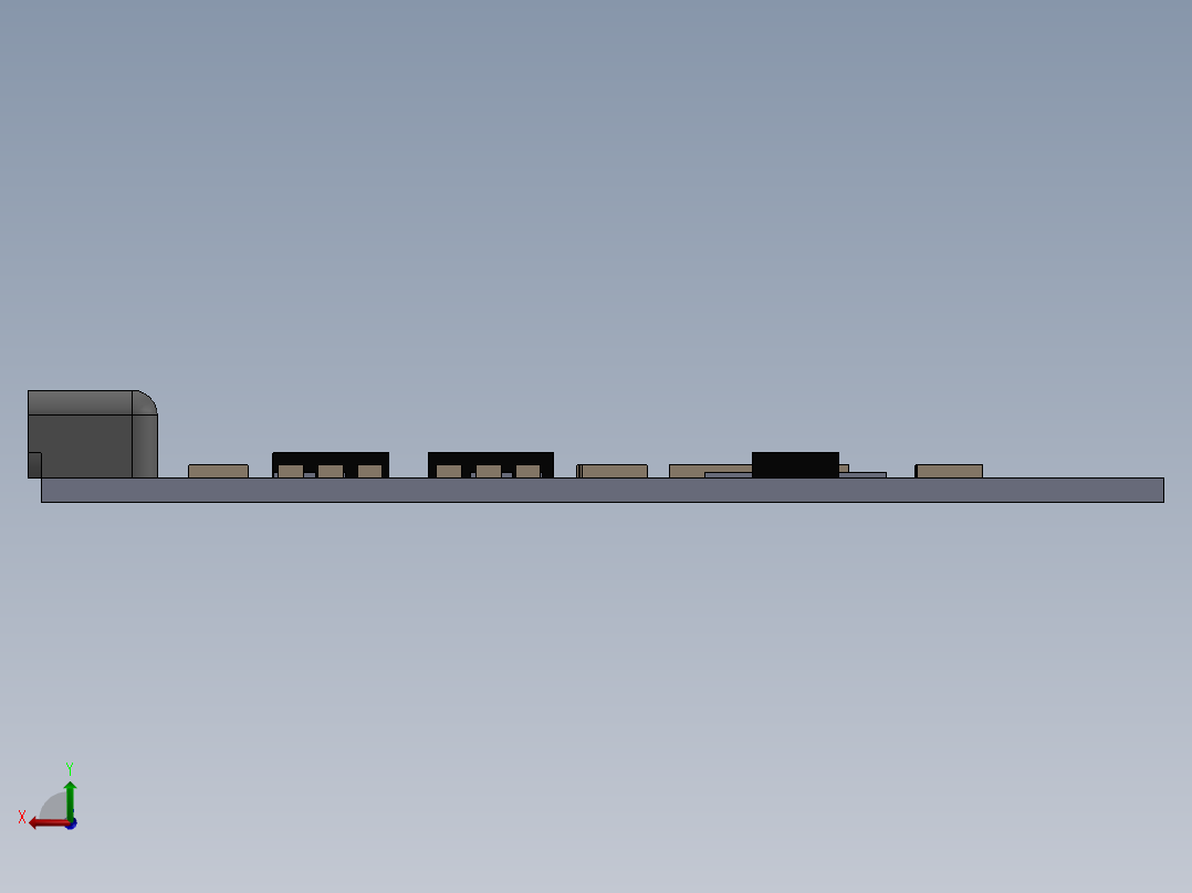 MH-M38蓝牙扩音器后视图