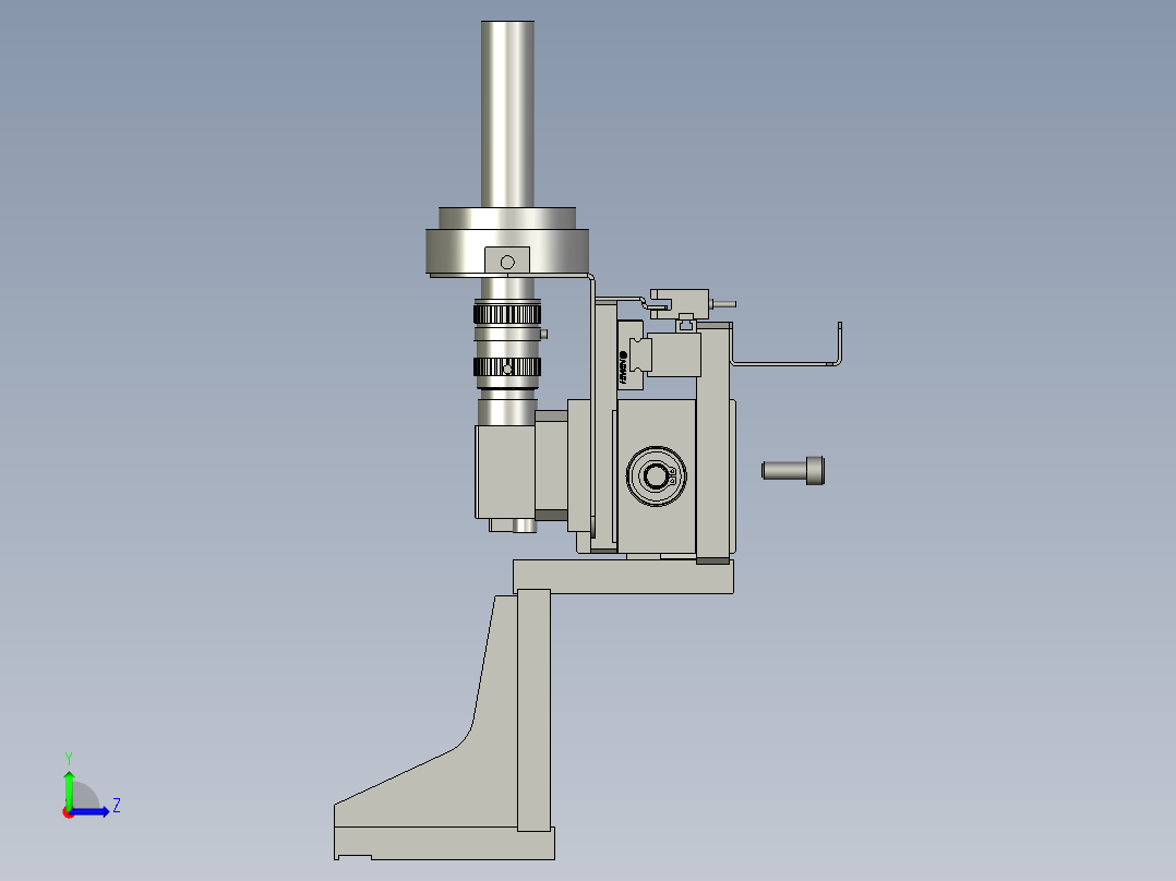 CCD对位机构-GY191-MC左视图