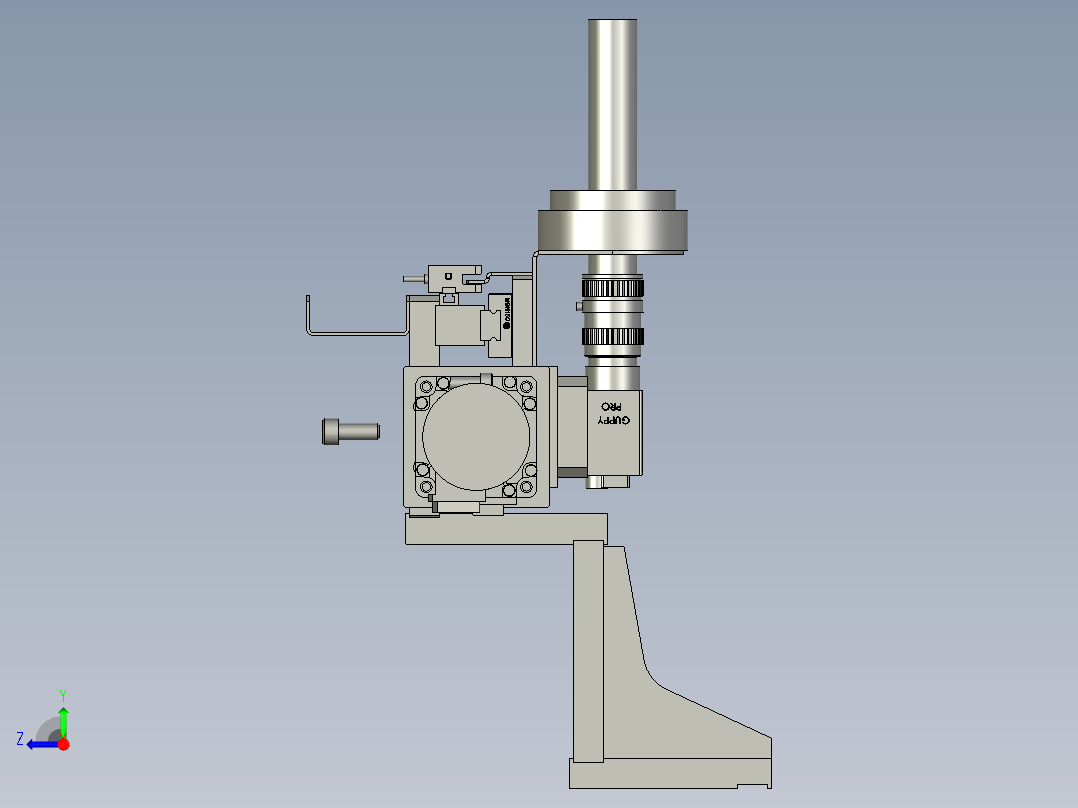 CCD对位机构-GY191-MC右视图