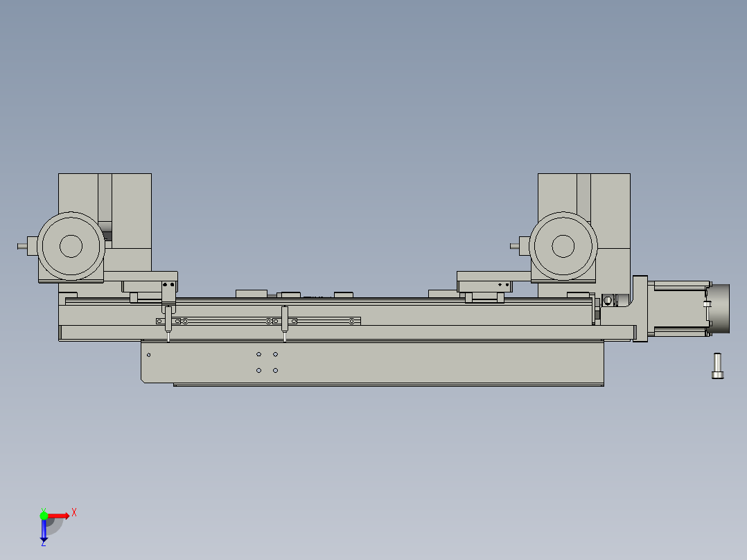 CCD对位机构-GY191-MC俯视图