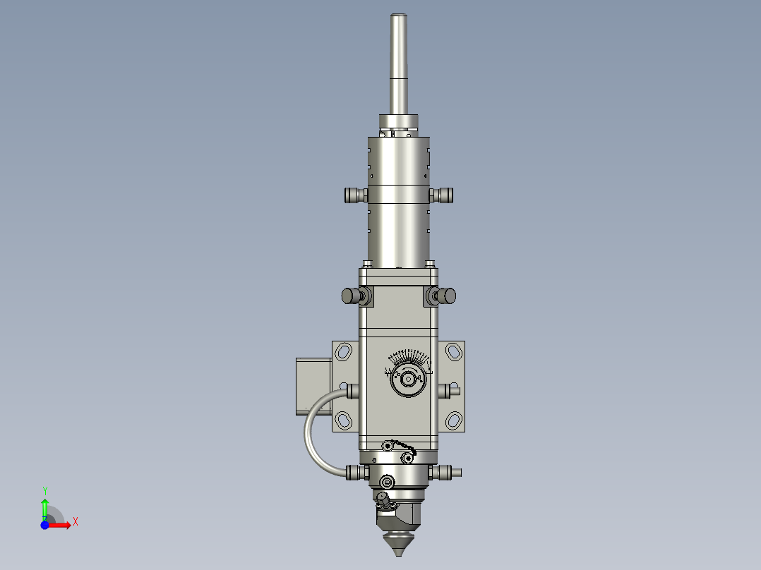 HZ022-光纤激光切割头前视图