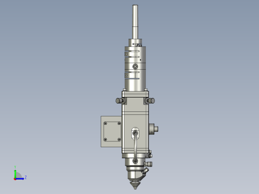 HZ022-光纤激光切割头左视缩略图