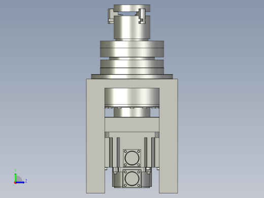 伺服旋转卡盘左视缩略图