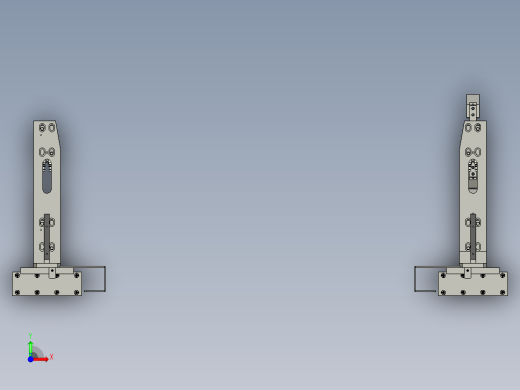 反向下料双夹爪前视缩略图