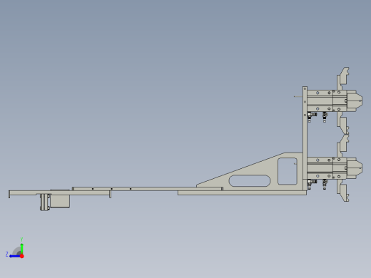 反向下料双夹爪右视缩略图