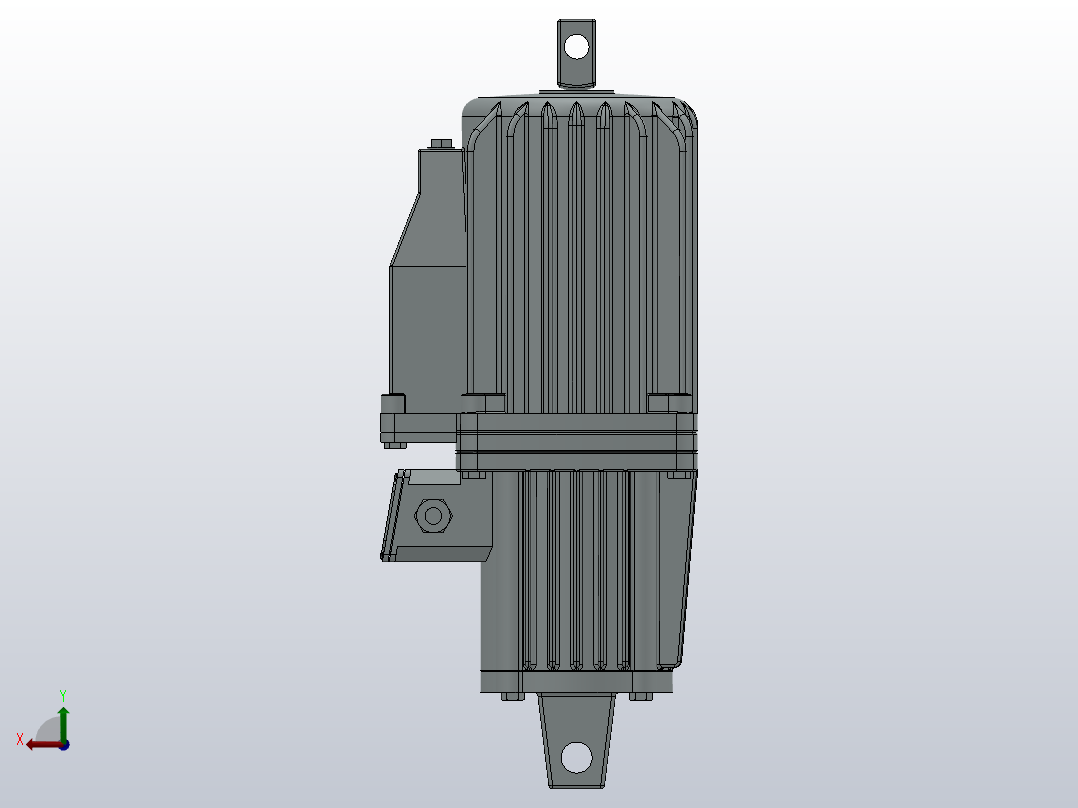电力液压推动器MYT2-100／6 W.UL.DL.C.H.S后视图