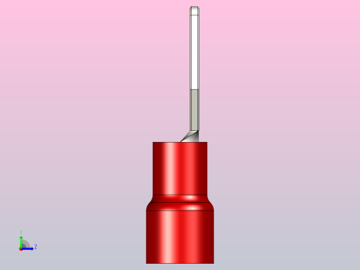 接线端子insulated-spade-terminals-red-1 1 STP左视缩略图