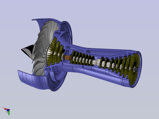 燃气轮机发动机 sw21