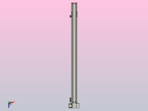 MT75BT半封闭皮带滑台[MT75BT.L80.1100.RD.P40.C3]俯视缩略图