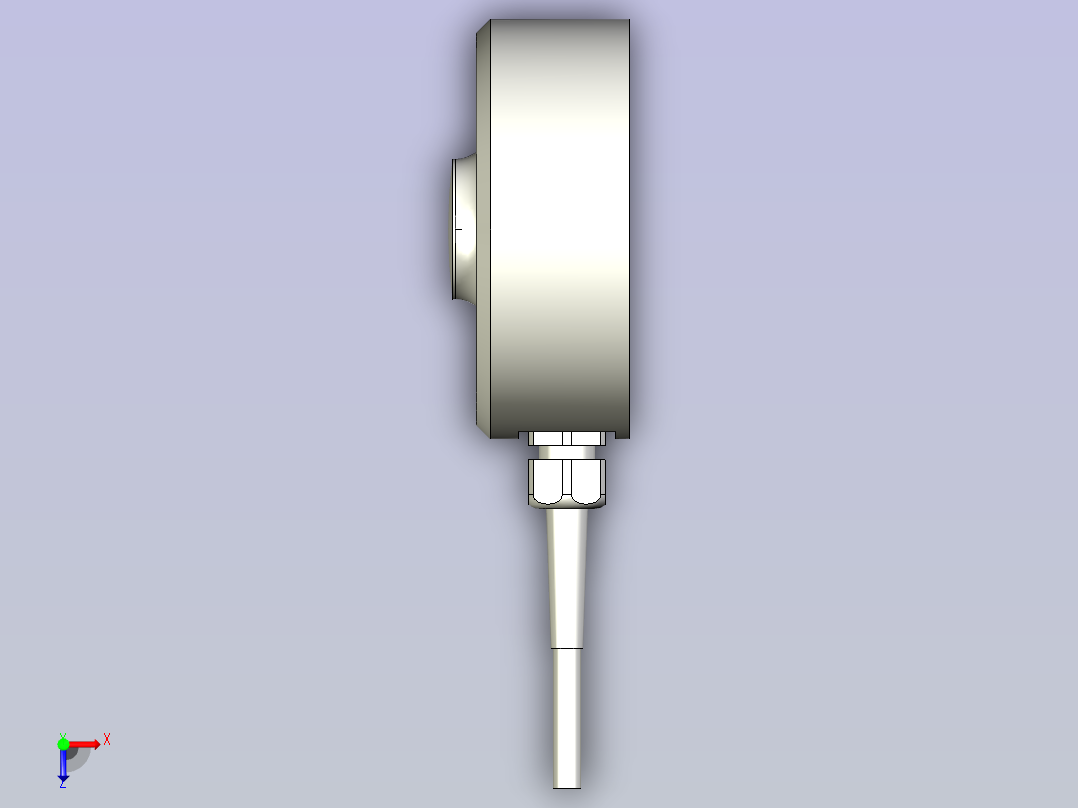 A0005130-EMS50-100kN应变片膜力传感器  载荷传感器俯视图