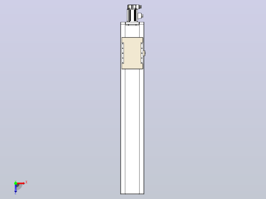 滚珠丝杠直线轴带导轨全封闭TPA-HCR-220D-3210C-L1150-M-Y-P1K-N3俯视缩略图
