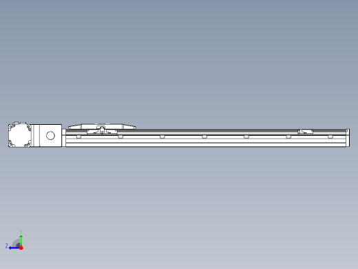 机器人皮带驱动直线轴TPA-GCB-150-P80-L700-QL-M75-N3右视缩略图
