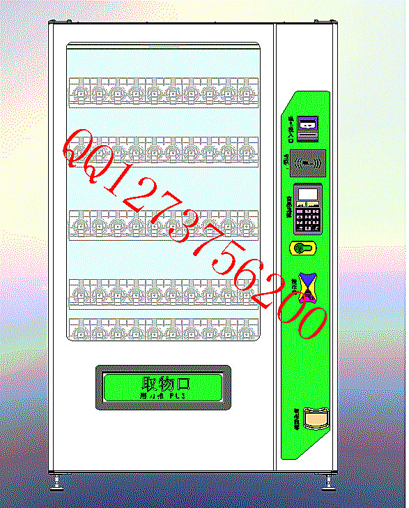 智能售货机3D模型