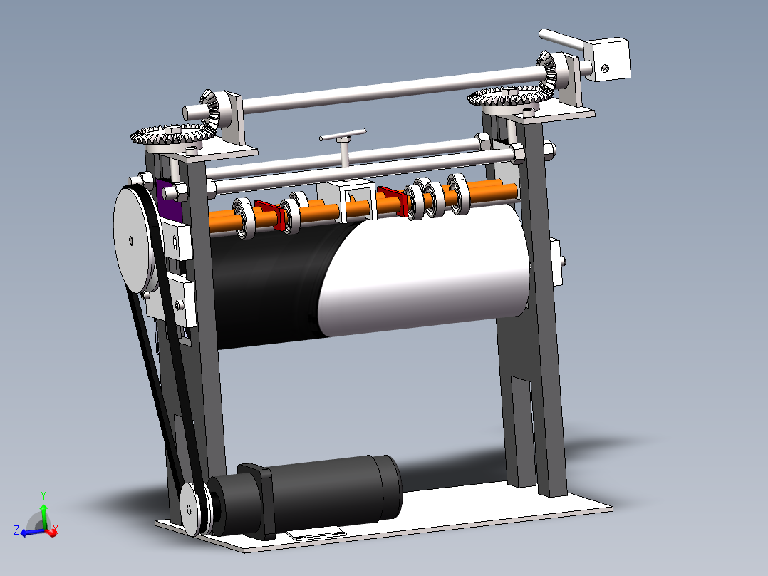 小型卷边整平机