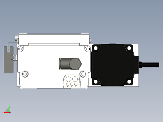 Toyo东佑达直线模组-ECH12-300-BR-200W后视缩略图