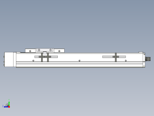 Toyo东佑达直线模组-ECH12-300-BR-200W右视缩略图