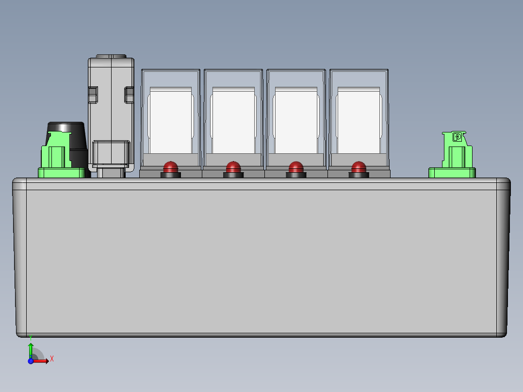 智能中继系统（可编辑）前视图