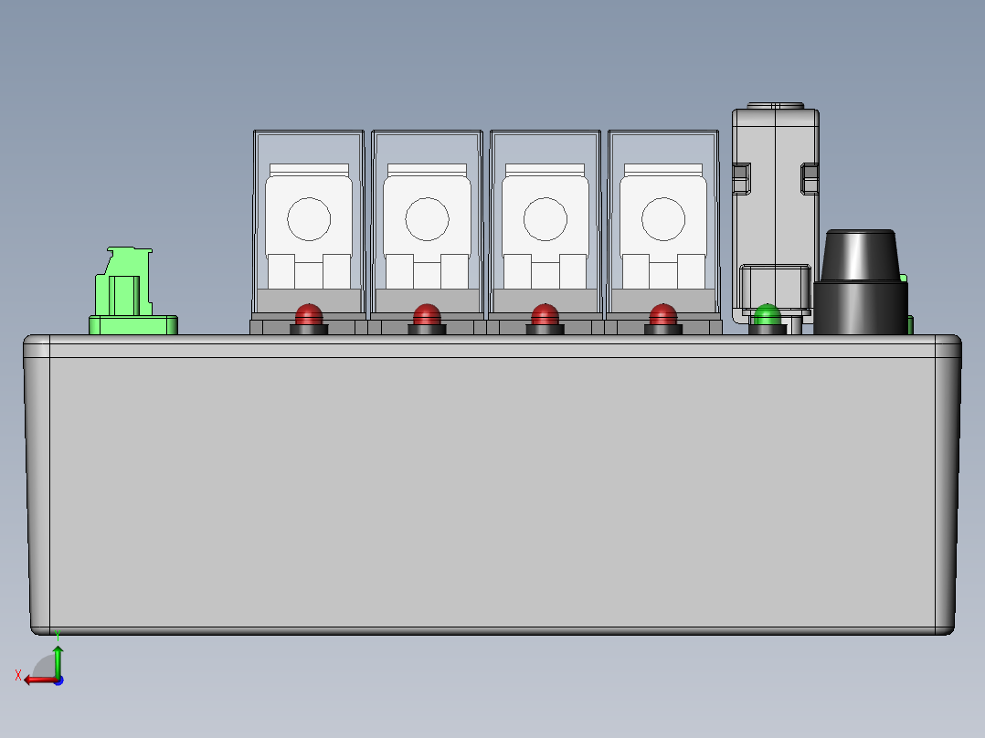 智能中继系统（可编辑）后视图