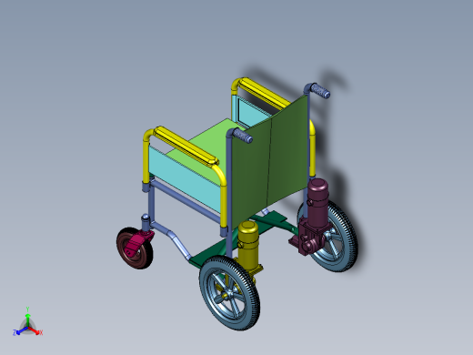 碳纤维管智能全自动轻便代步车