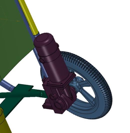 碳纤维管智能全自动轻便代步车缩略图